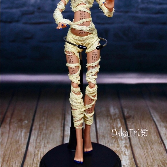 SOLD.        Princess Ahmanet The Mummy OOAK - Picture 2 of 8